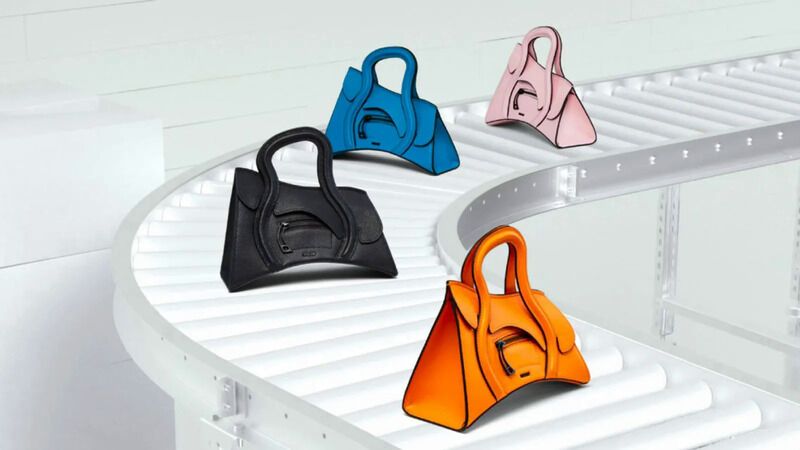 Versatile Warped Handbags