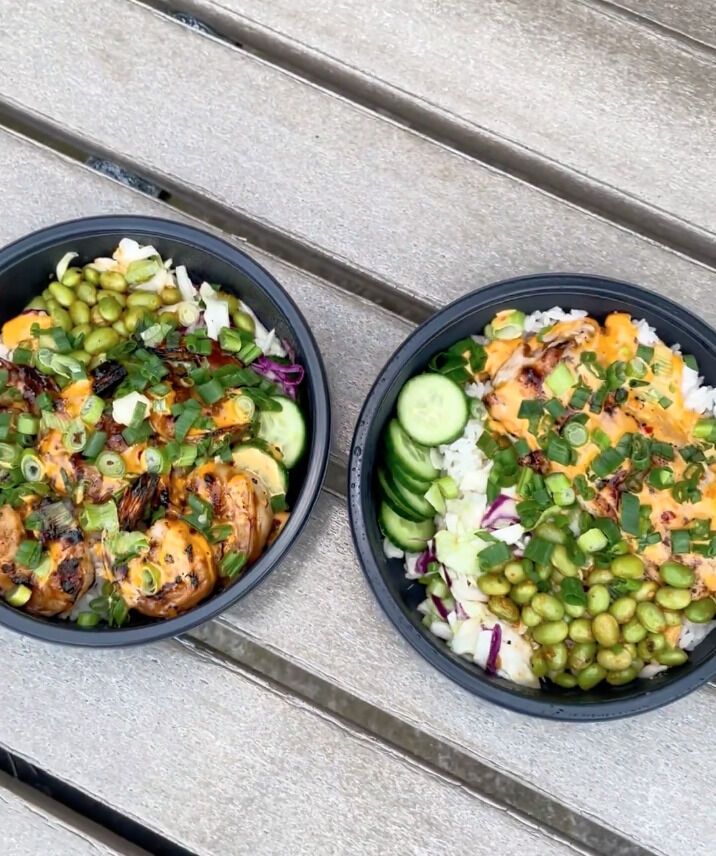 Spicy Seafood Protein Bowls