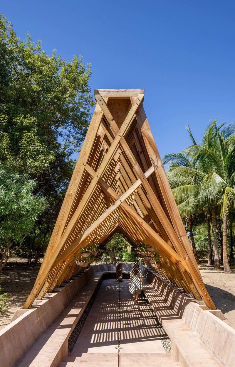Artful Wooden Pavilions