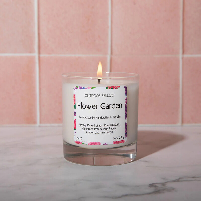 Rose Garden-Inspired Candles