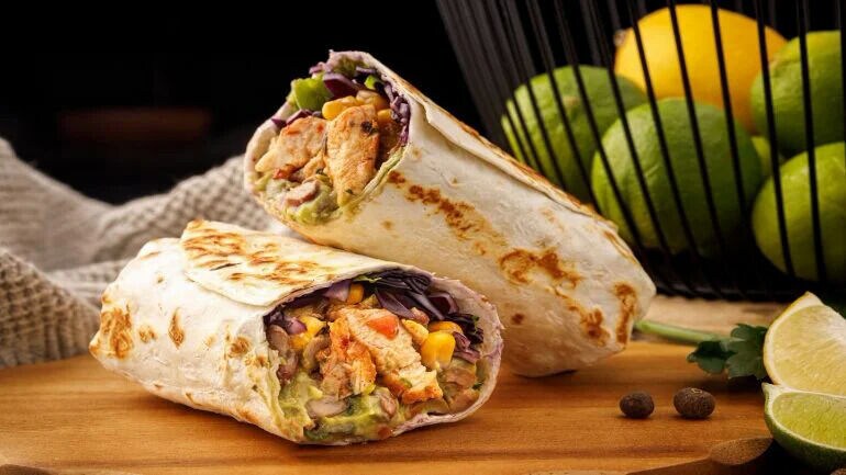 Remixed Philly Cheesesteak Burrito