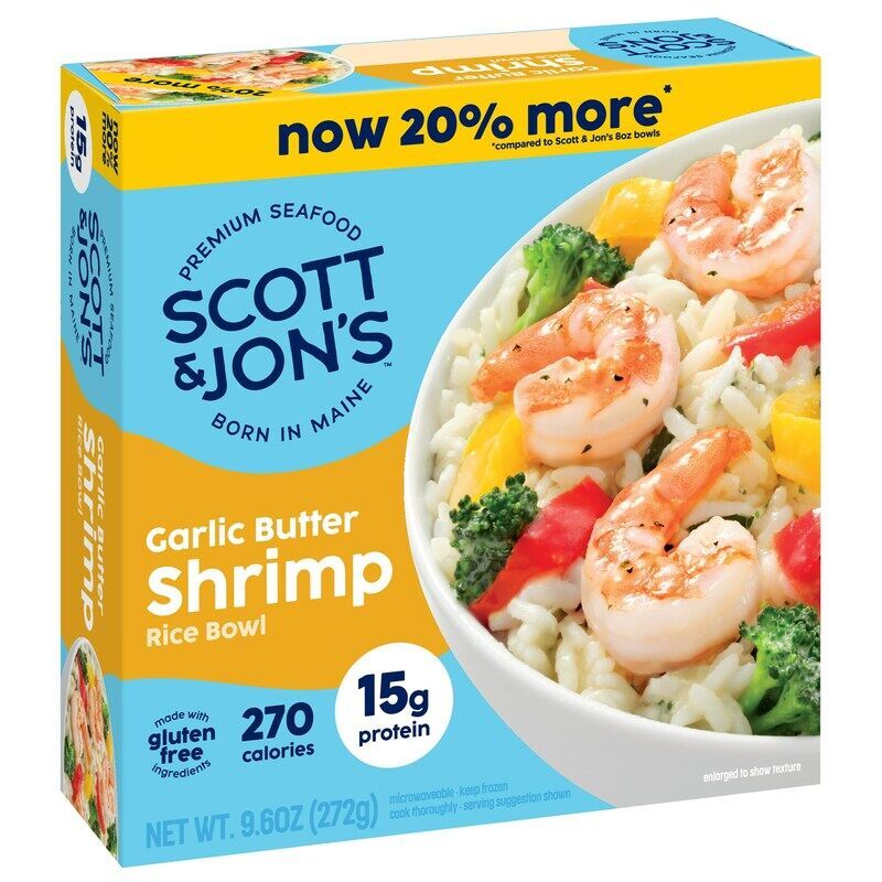 Increased-Size Seafood Bowls