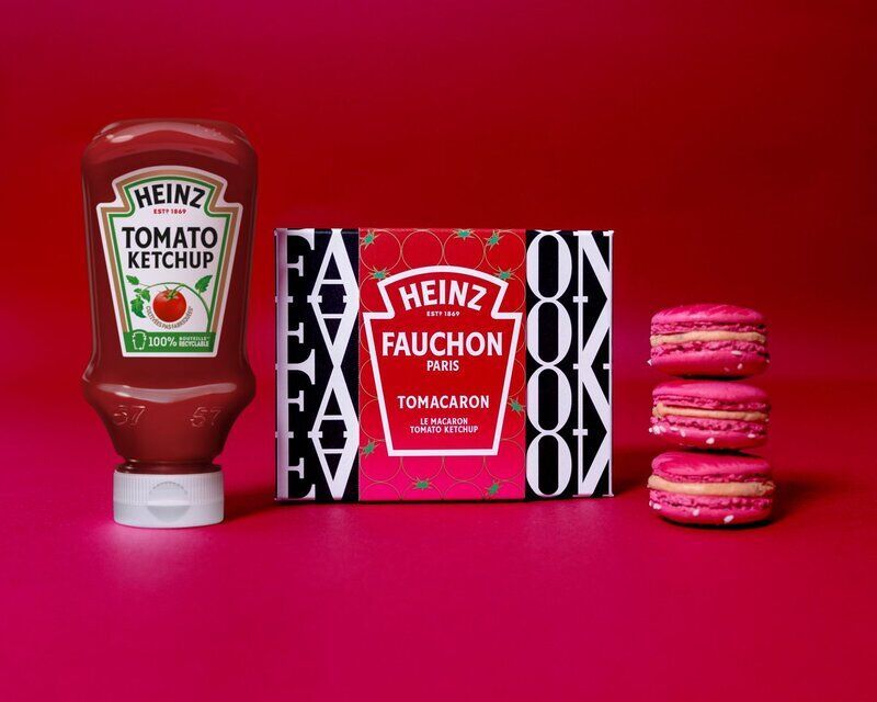 Ketchup-Flavored Macarons