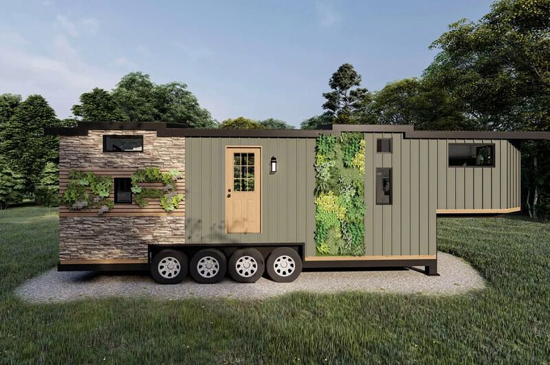 Outdoor Entertaining Tiny Homes