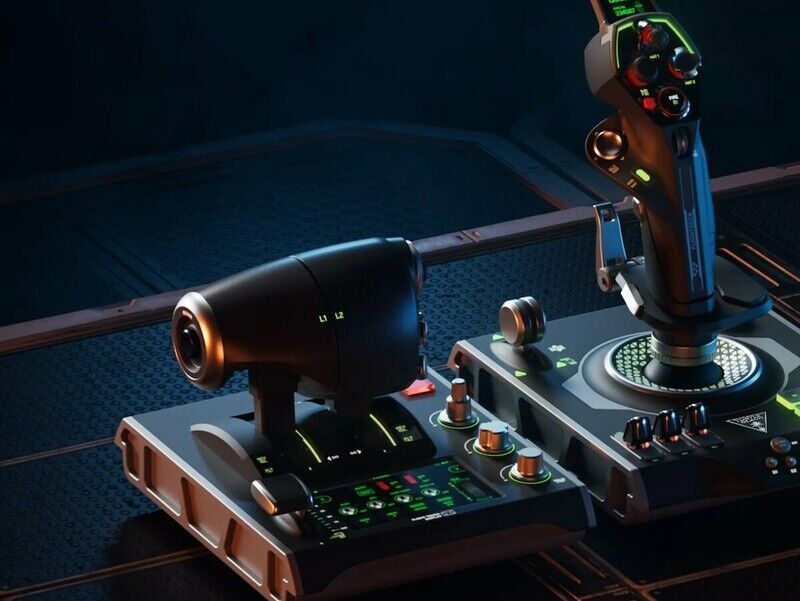 Realistic Cockpit Simulation Controllers
