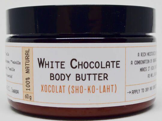 Chocolate-Infused Body Butters