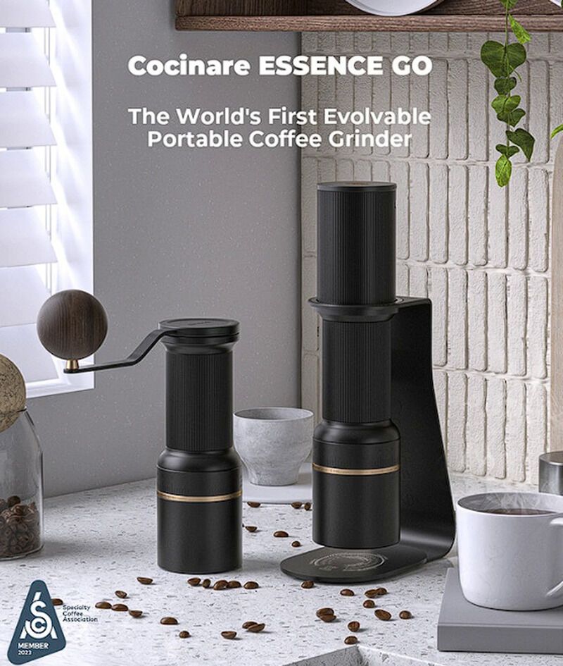 Upgradeable Portable Coffee Grinders