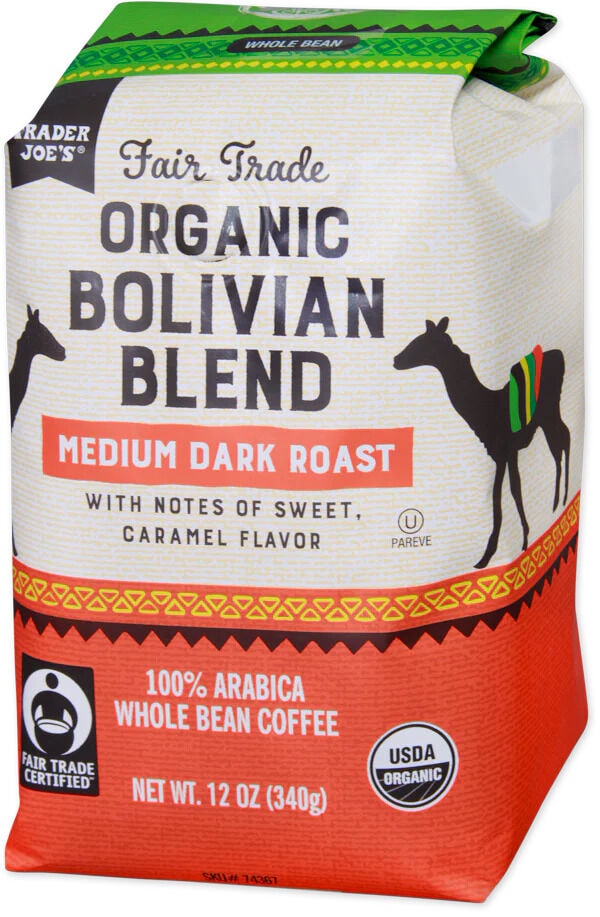 Organic Bolivian Coffee Beans Main Gallery Image