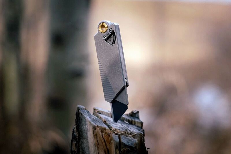 Compact Titanium Pocket Knives