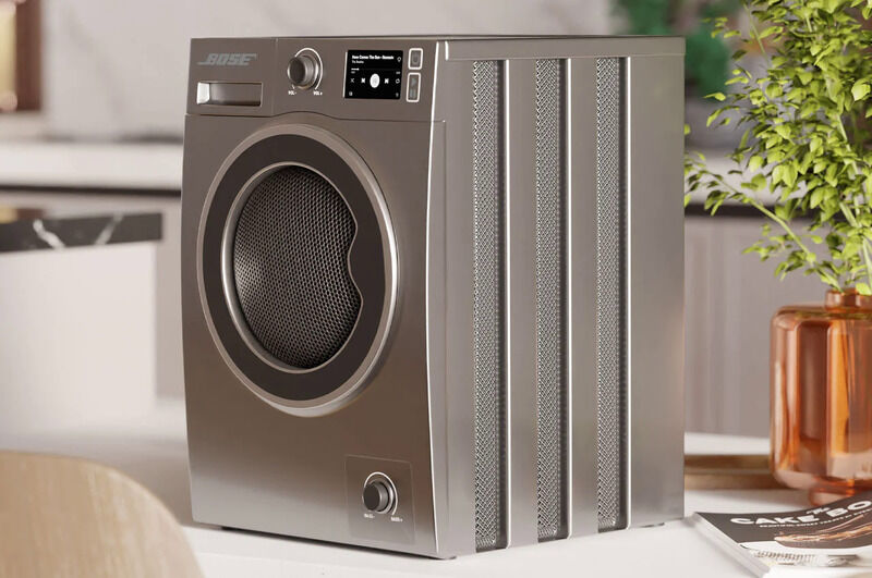 Washing Machine-Inspired Speaker Concepts