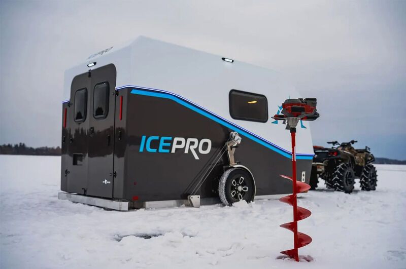 Mobile Winter Fishing Trailers