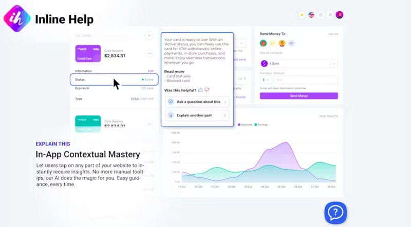 Contextual In-Website Explanations