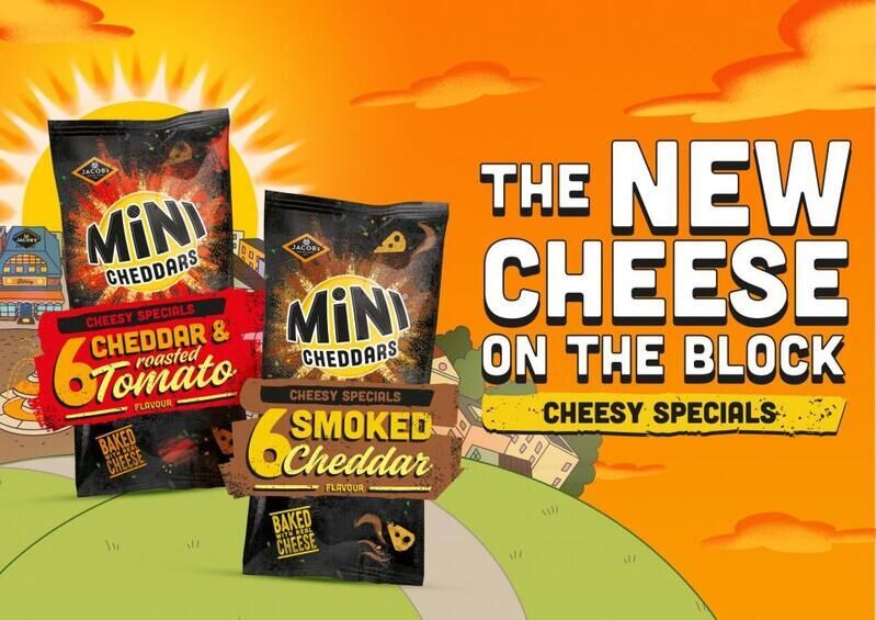 Extra-Cheesy Cracker Products