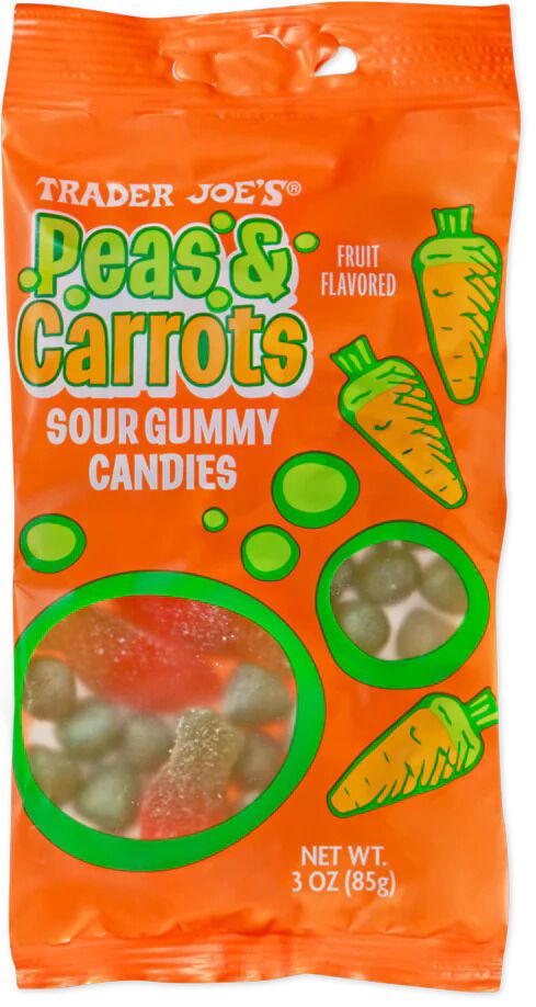 Veggie-Shaped Gummy Candies