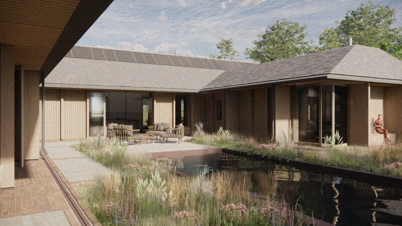 Water-Powered Family Residences