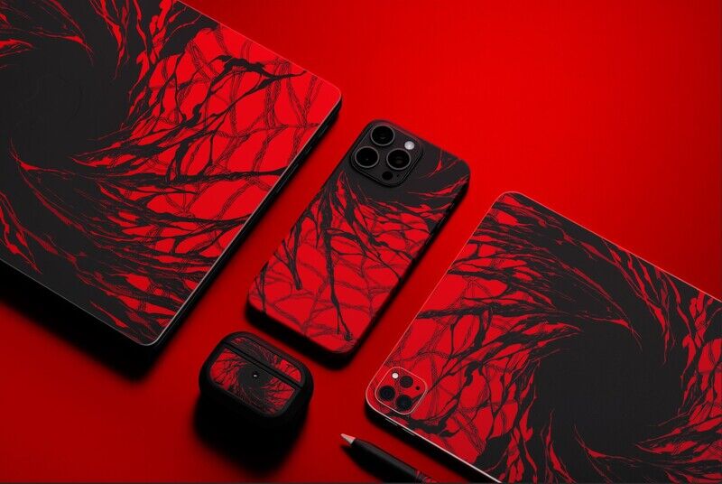 Striking Red Device Skins