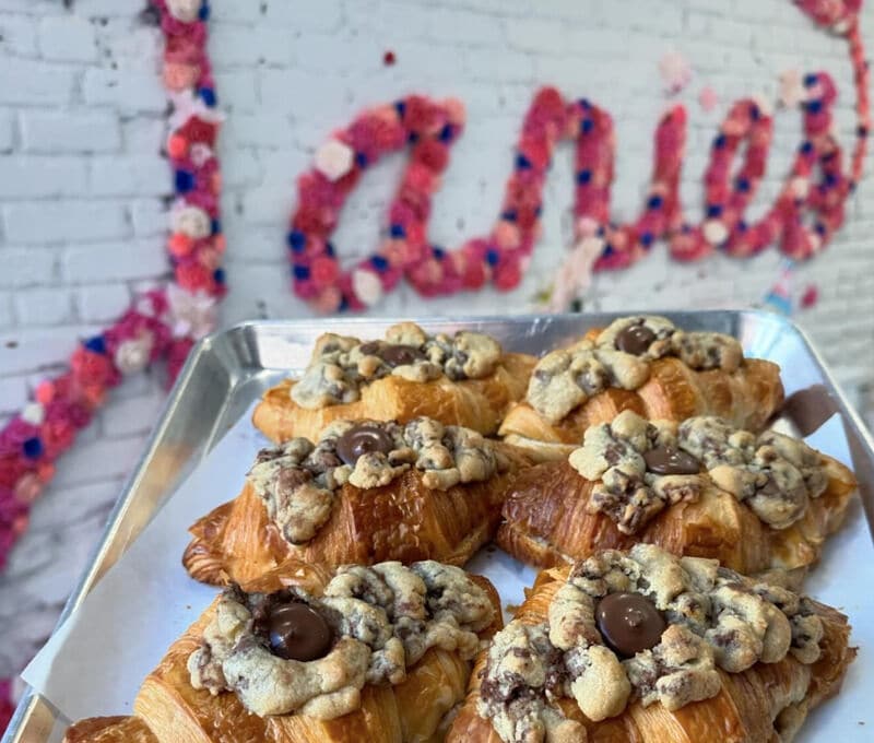 Hybrid Cookie Dough Croissants