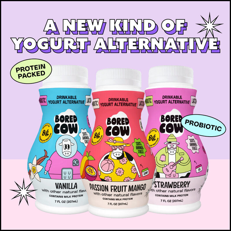 Probiotic Animal-Free Yogurt Drinks
