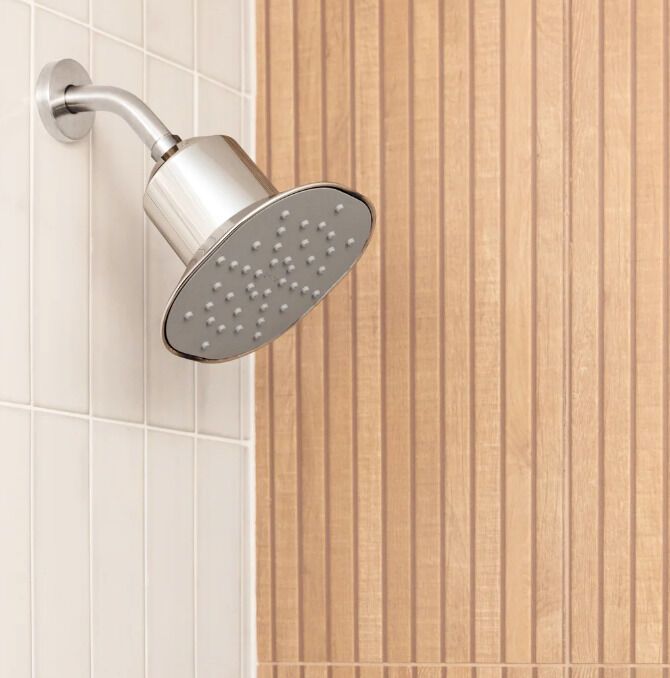 Cleanliness-Promoting Shower Heads