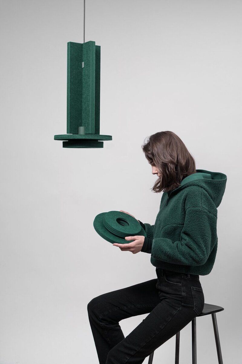 Eco Sound-Absorbing Lights