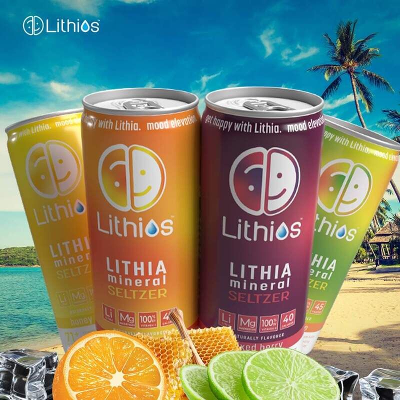 Mineral-Packed Seltzer Refreshments