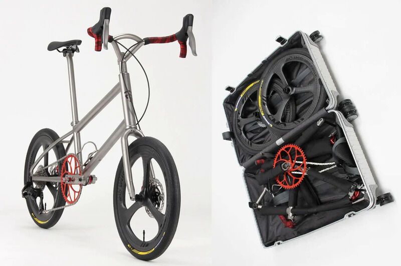 Custom-Made Foldable Titanium Bikes