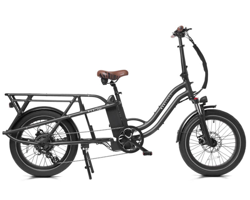 Hauling Step-Thru E-Bikes