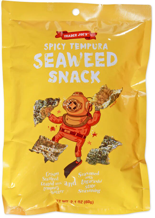 Spicy Tempura Seaweed Snacks