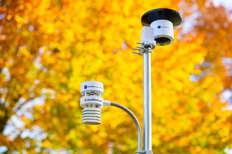 Sensor-Equipped Weather Devices