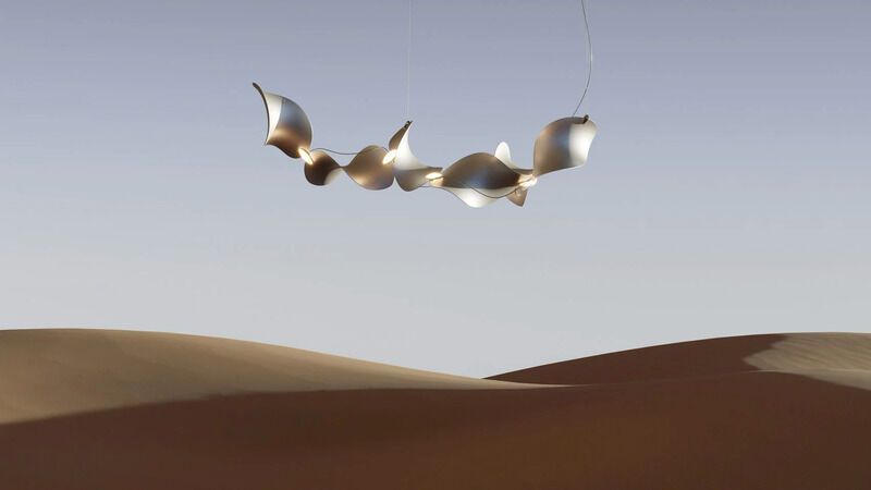 Sand Dune-Inspired Sculptural Lighting