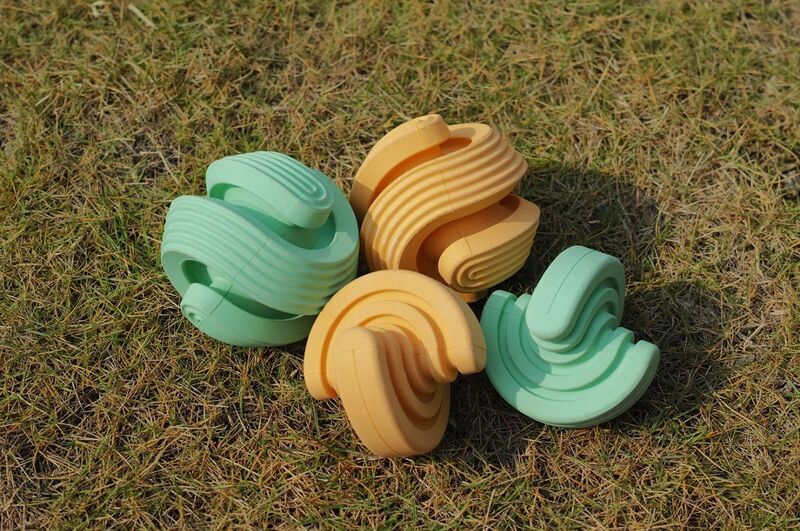 Geometric Designer Dog Toys