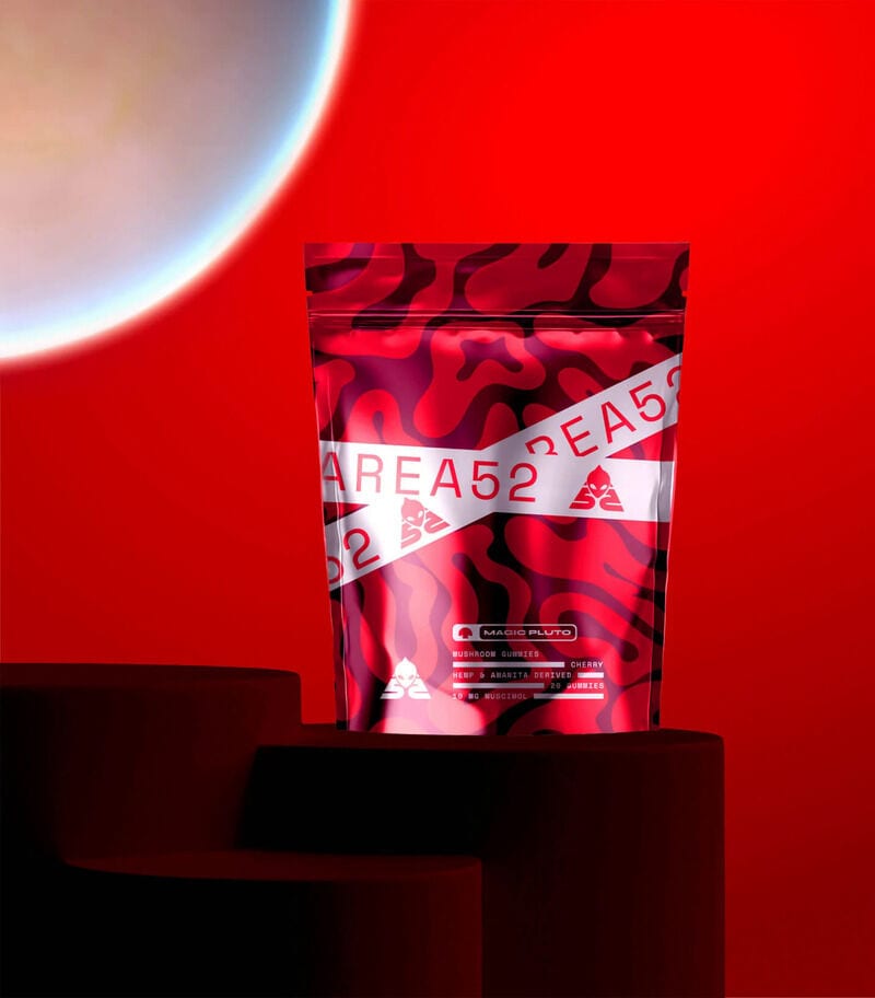Area 52 Magic Pluto Mushroom Gummies Review