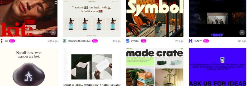 Curated Website Inspiration