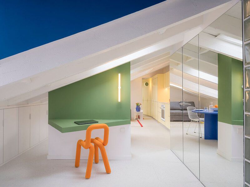 Colorful Light-Filled Urban Homes