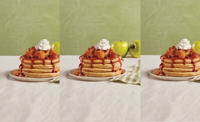 Spiced Apple-Topped Pancakes