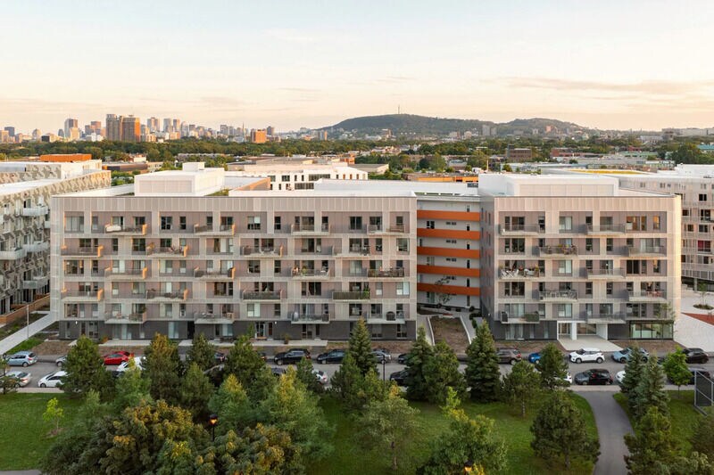 Metal Mesh Residential Buildings