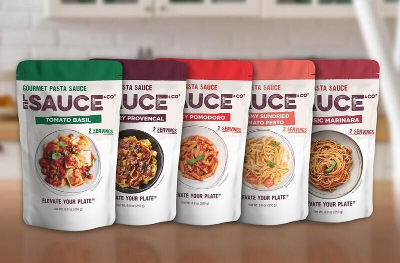 Pouch-Packaged Pasta Sauces