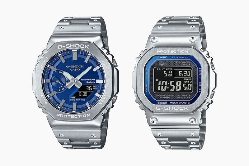Metallic Blue Dial Timepieces