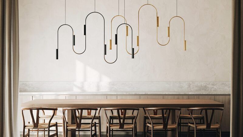 Organically Fluid Lighting Collections