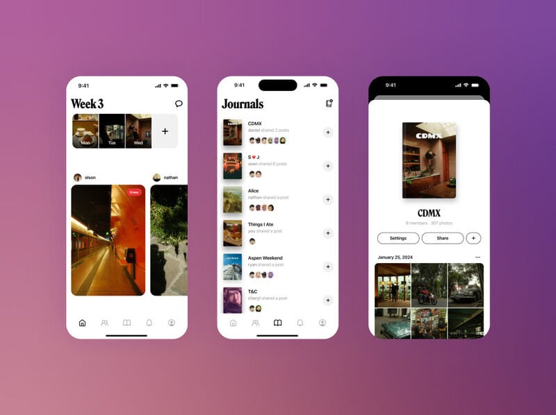 Private Social Photo Apps