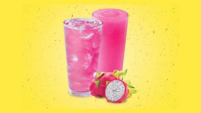 Pink Dragon Fruit Lemonades