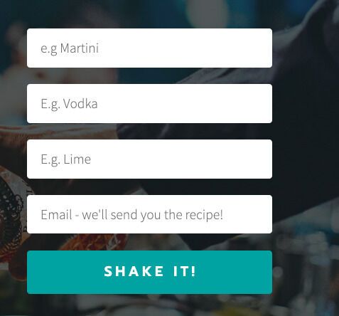 Personalized Mixology Apps