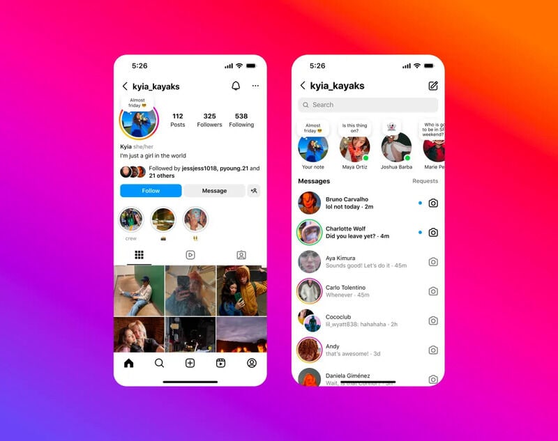 Social App Feature Updates