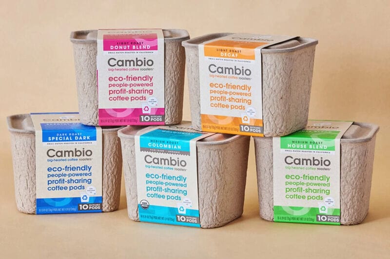 Compostable Coffee Pod Packaging Main Gallery Image