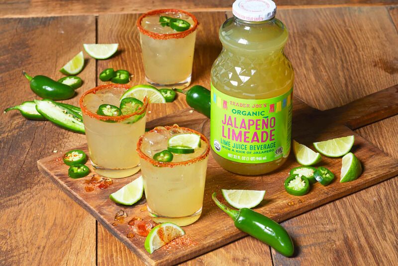 Jalapeño-Infused Limeade Drinks