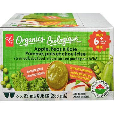 Organic Puree Baby Foods