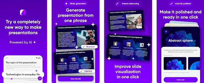 Mobile-Friendly Presentation Editor