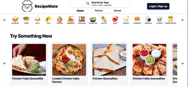 Streamlined Recipe Tools