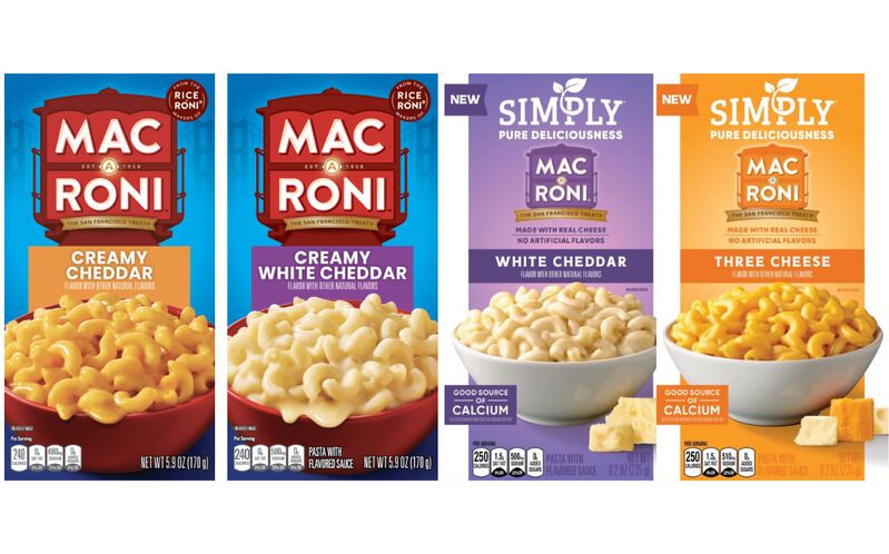 Cheesy Instant Macaroni Products