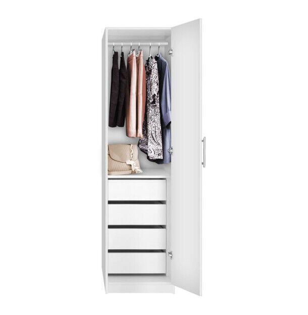 Narrow Space-Saving Wardrobes